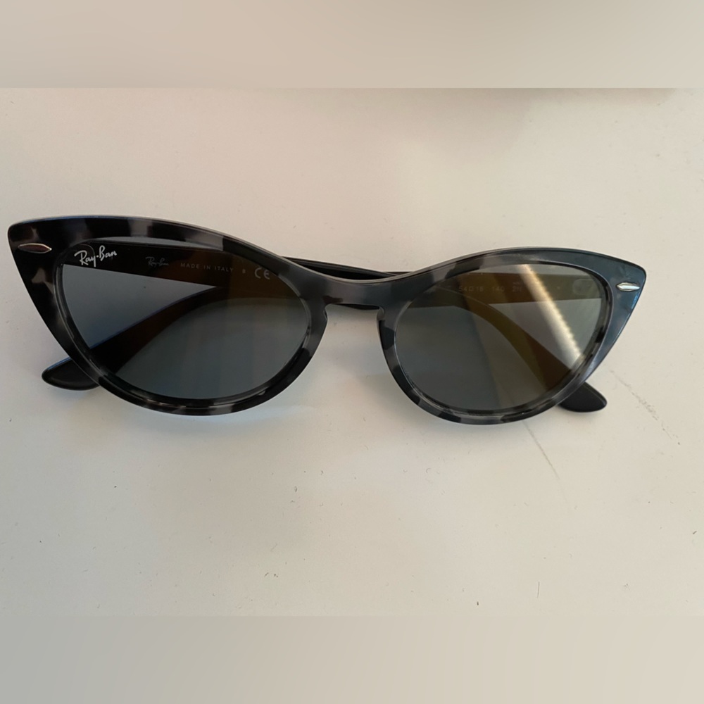 ray-ban nina grey havana tortoise